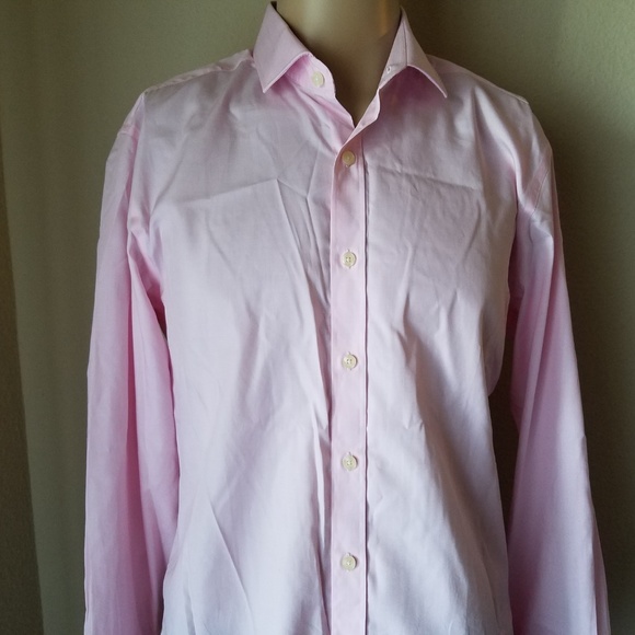 The Savile Row Co. London Pink Button Up Shirt - Picture 2 of 8
